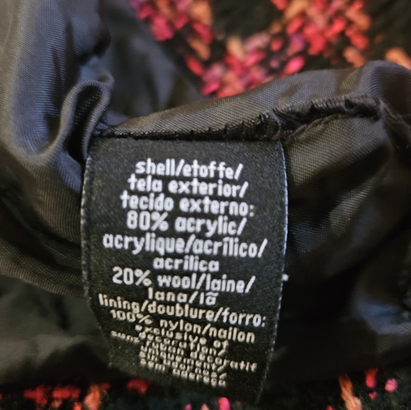 Calvin Klein pink tweed belted wool coat - Picture 5 of 5